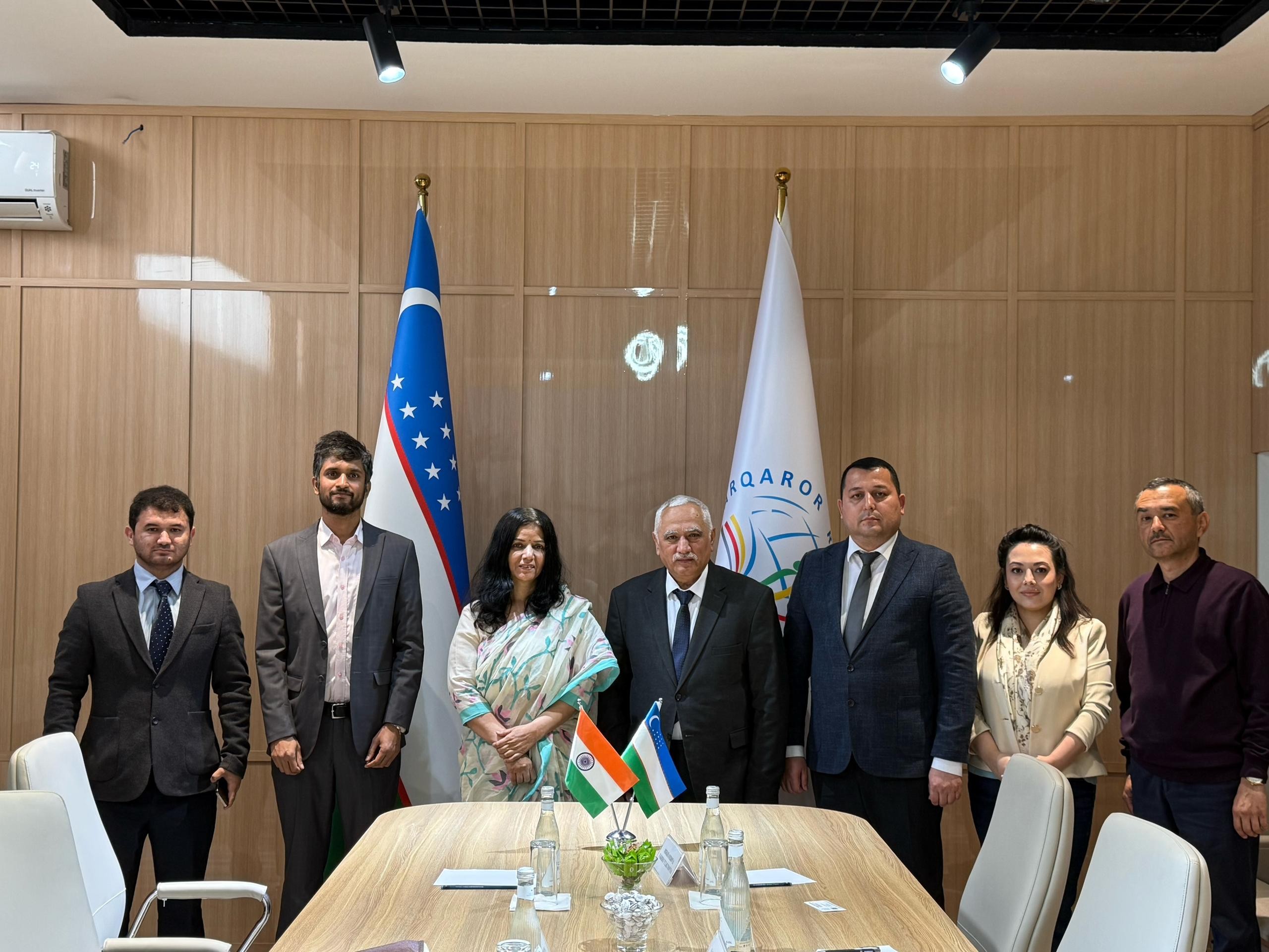 Meeting Held with the Ambassador of India at the Centre for Sustainable Development