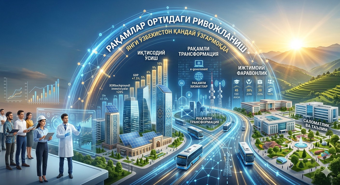 DEVELOPMENT BEHIND THE NUMBERS: HOW THE NEW UZBEKISTAN IS CHANGING