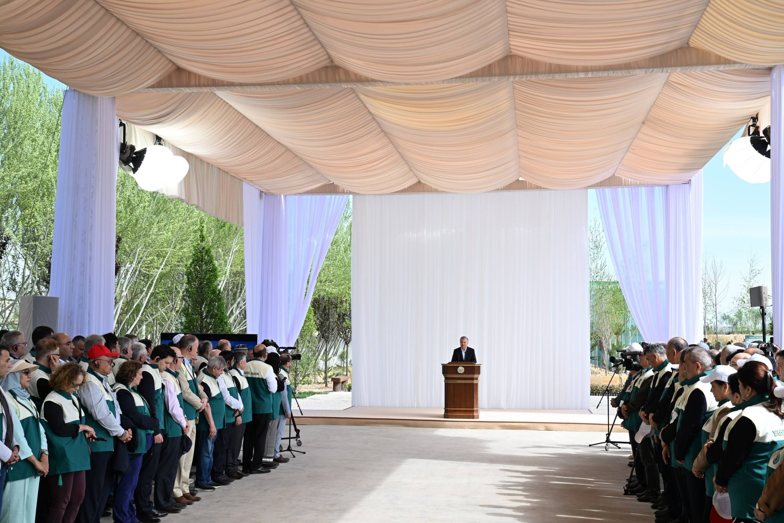 “Yashil makon” umummilliy loyihasi: Ekologik barqarorlik va strategik marralar     