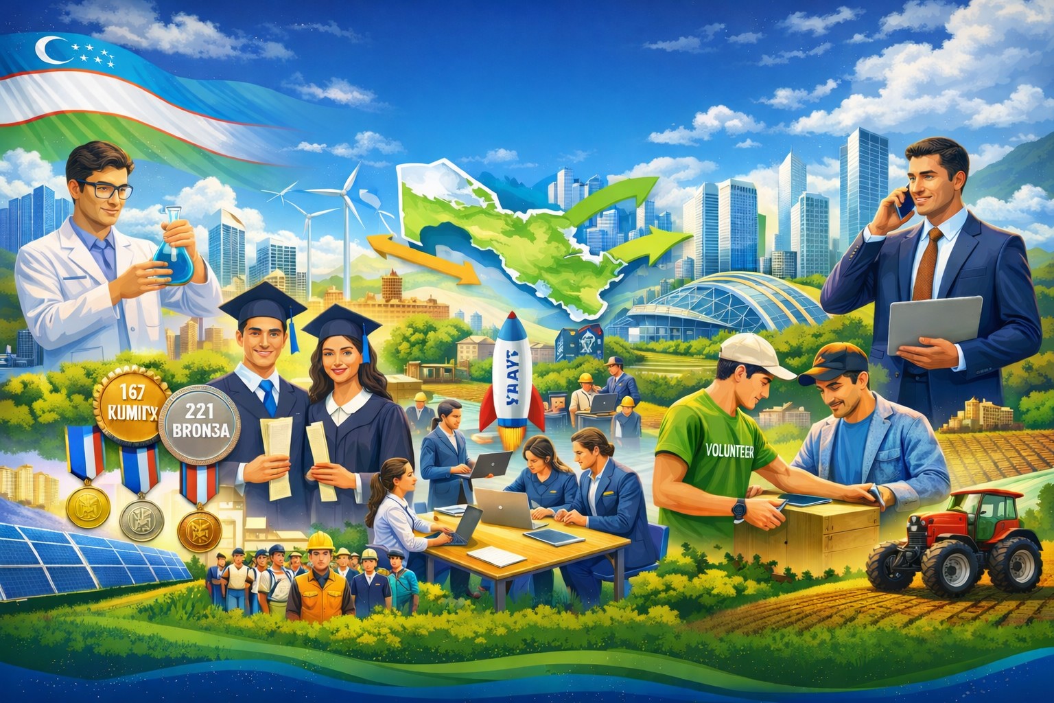 YANGI O‘ZBЕKISTONDA YOSHLAR SALOHIYATI - BARQAROR TARAQQIYOT STRATЕGIK OMILI